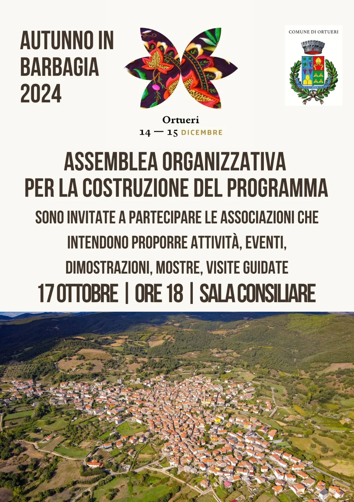 Autunno in Barbagia 2024 | Assemblea organizzativa associazioni