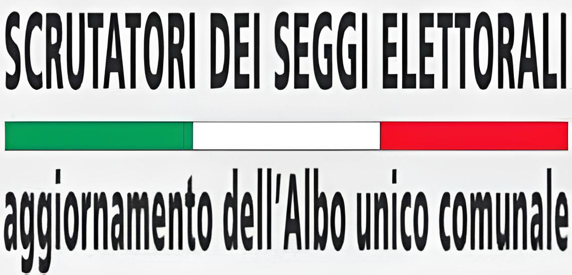 Aggiornamento periodico dell'Albo degli scrutatori